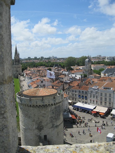 A view of La Rochelle, France
