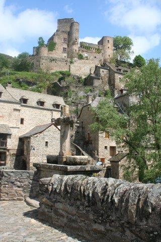 Aveyron, a beautiful village in France