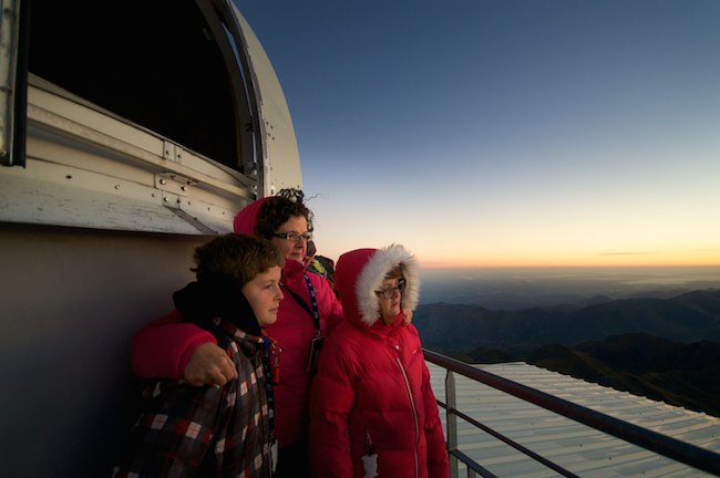 Staring at the stars from the Pic du Midi