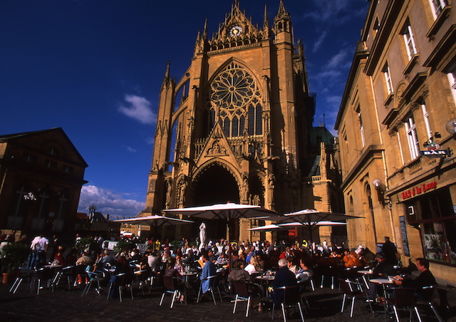 St Etienne cathedral in Metz
