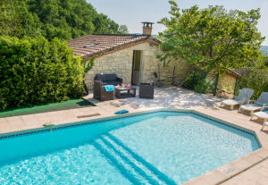 France villa pool