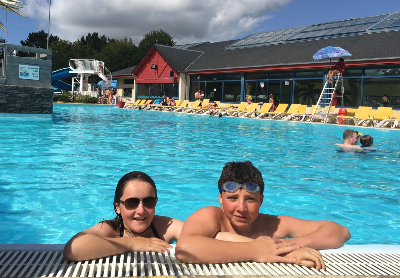 Domaine de Kerlann, Brittany holiday park pool