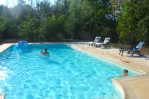 poplar house loire valley gite swimming pool
