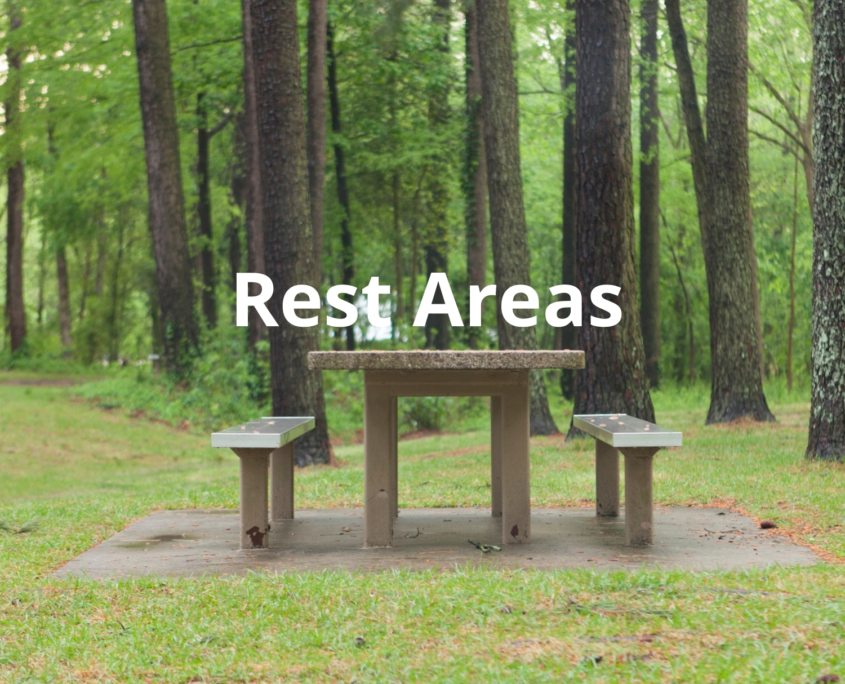 rest areas in france