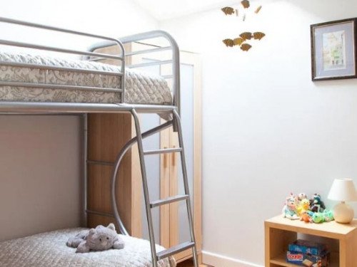 La Glycine bedroom N°2 bunk-beds + 1 baby cot